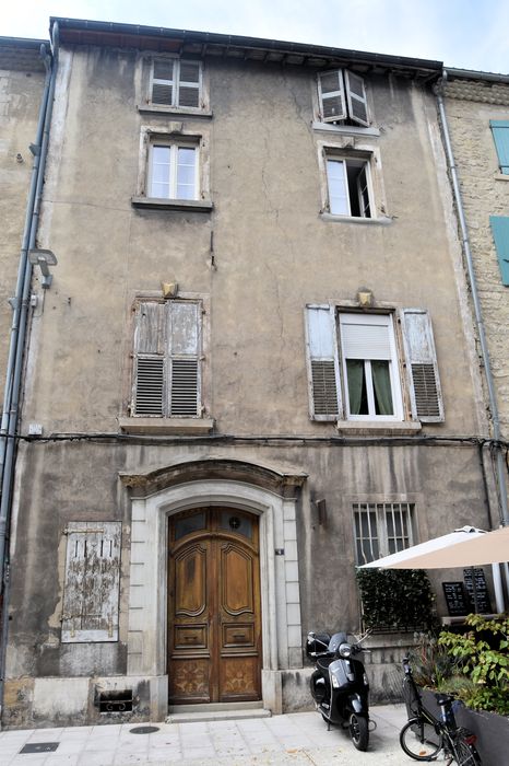 Hôtel de Pampelonne (ancien) : Façade sur la rue Briffaut, vue générale