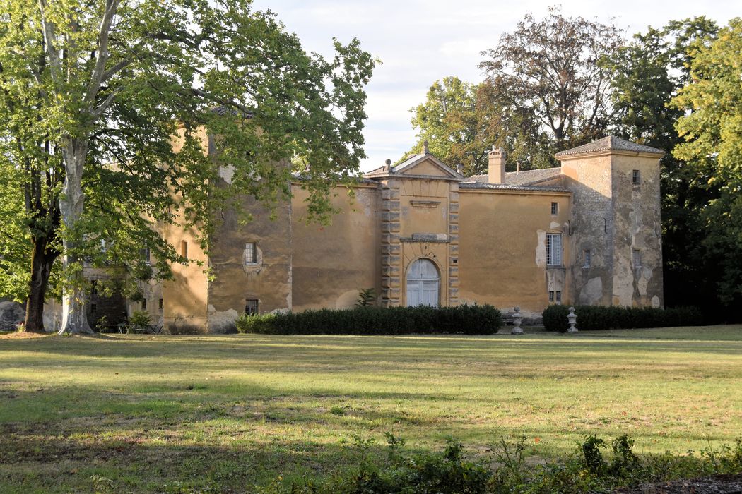 Château du Bourg : Ensemble est, vue générale