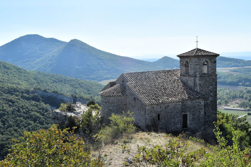 Chapelle Saint-Marcel : Ensemble nord-est, vue générale