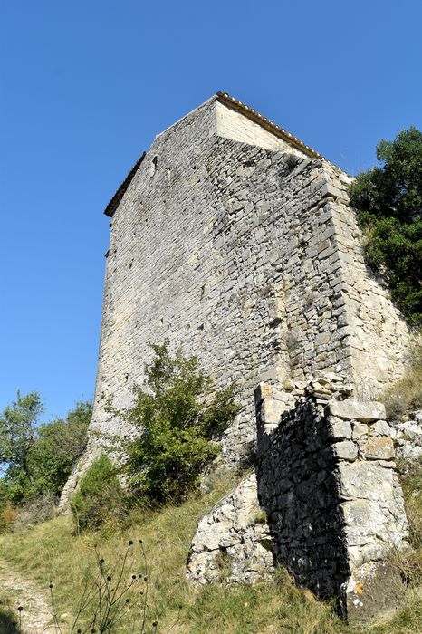 Chapelle Saint-Marcel : Façade occidentale, vue générale