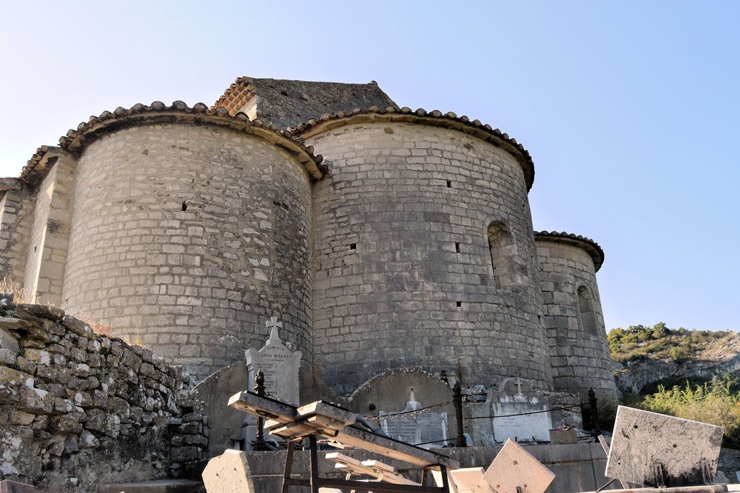 Eglise Notre-Dame-la-Brune : Chevet, vue générale