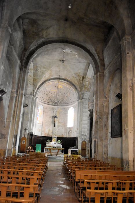 Eglise Saint-Géraud : Nef, vue générale