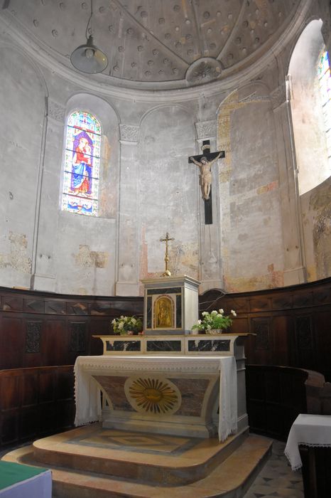 Eglise Saint-Géraud : Abside, vue générale