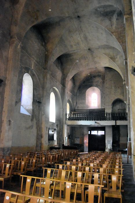 Eglise Saint-Géraud : Nef, vue générale