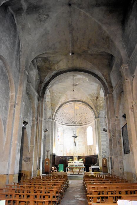 Eglise Saint-Géraud : Nef, vue générale