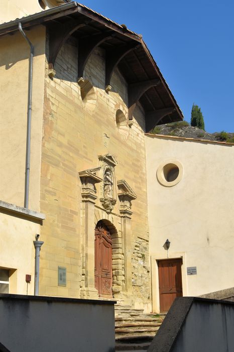 Chapelle de la Visitation (ancienne), actuellement chapelle de l'hôpital : Façade sud, vue générale