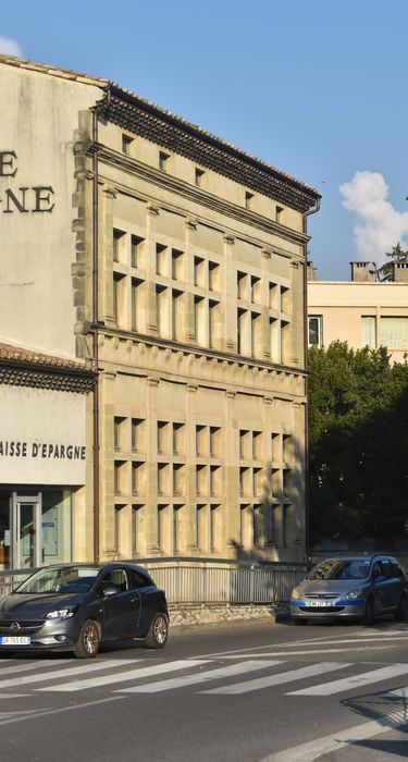 Maison de la Poste : Façade sur rue, vue générale