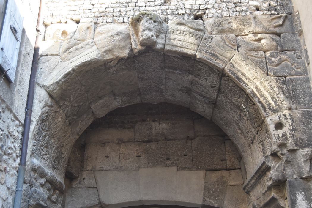 Porte Saint-Marcel, vue partielle