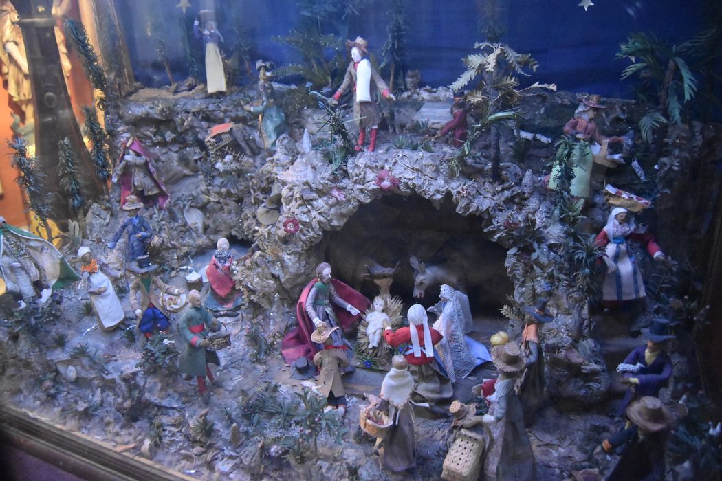 crèche, santons, vue partielle - © Ministère de la Culture (France), Médiathèque du patrimoine et de la photographie, diffusion RMN-GP