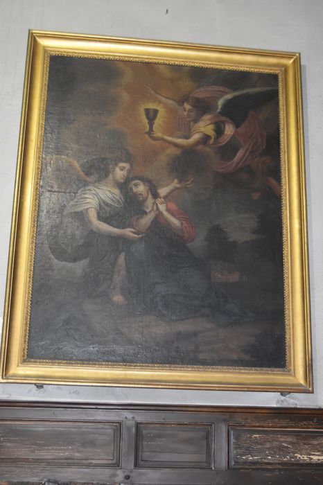 tableau, cadre : le Christ soutenu par les anges au Jardin des oliviers - © Ministère de la Culture (France), Médiathèque du patrimoine et de la photographie, diffusion RMN-GP