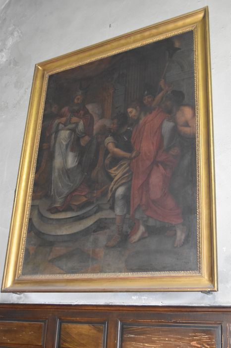 tableau, cadre : Christ devant Caiphe (le)