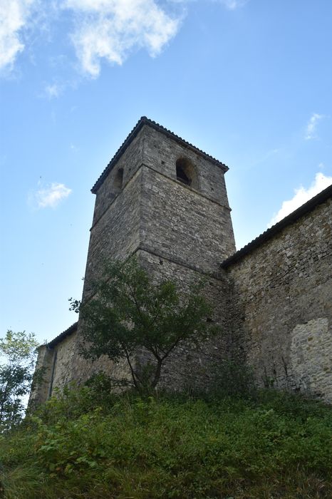 Eglise Saint-Pierre : Clocher, élévations nord et ouest, vue générale