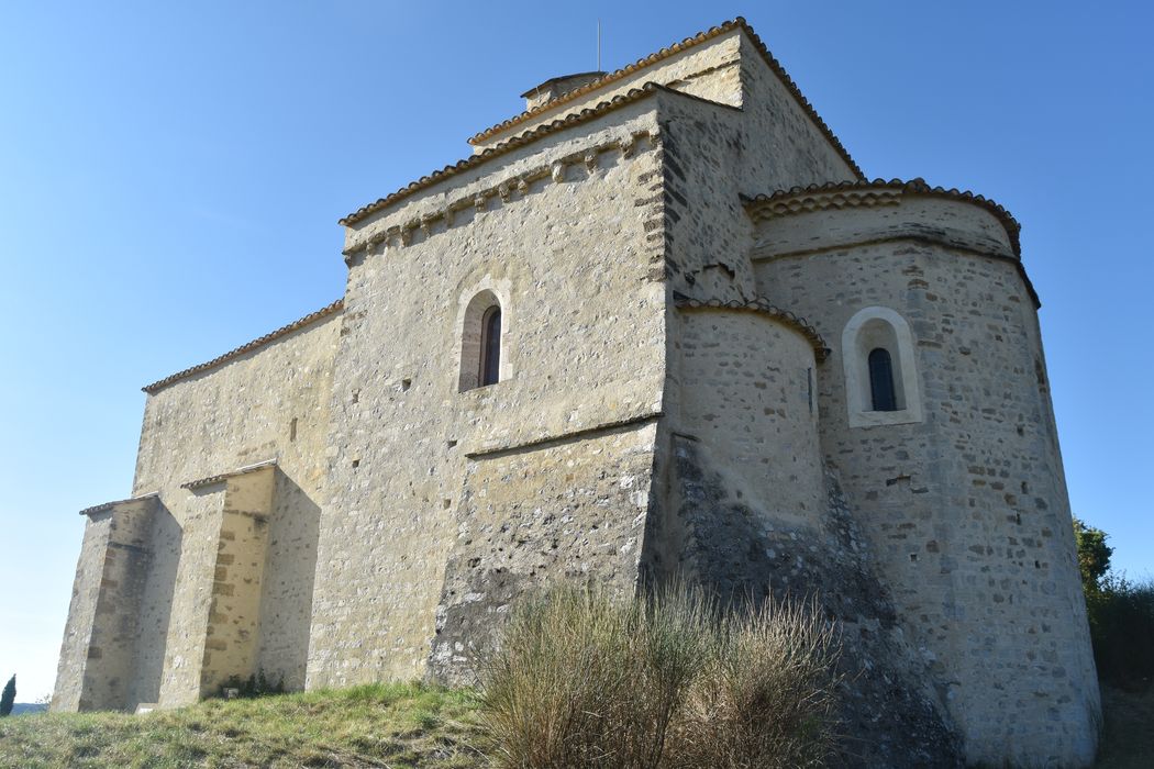 Eglise Saint-Marcel : Ensemble sud-est, vue générale