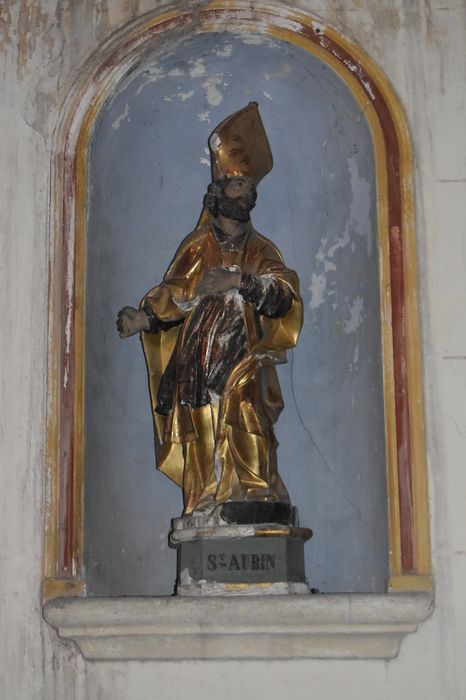 statue : Saint Aubin - © Ministère de la Culture (France), Médiathèque du patrimoine et de la photographie, diffusion RMN-GP