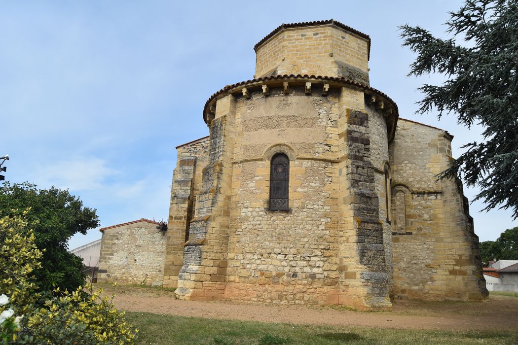 Eglise Sainte-Martine : Chevet, vue générale