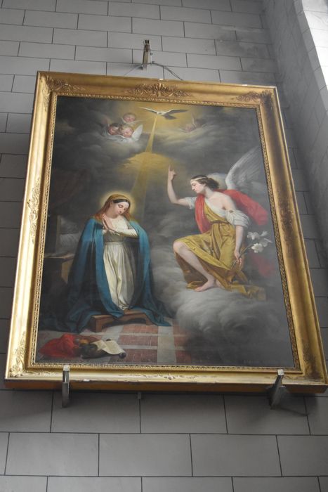tableau : l'Annonciation, cadre - © Ministère de la Culture (France), Médiathèque du patrimoine et de la photographie, diffusion RMN-GP