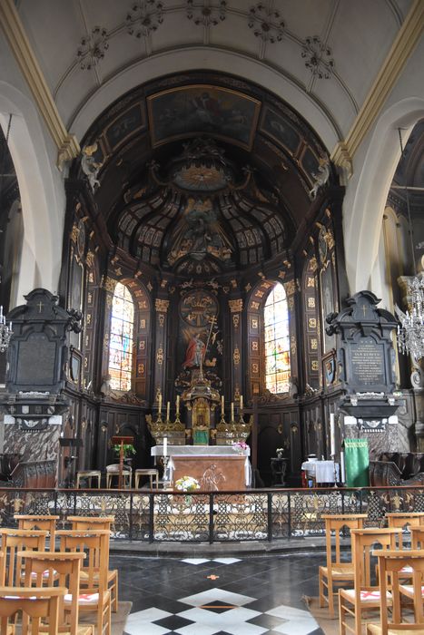 Eglise Saint-Martin : Choeur, vue générale