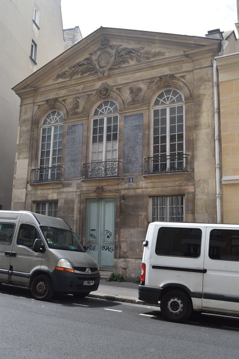 Pavillon (ancien) : Façade sur rue, vue générale