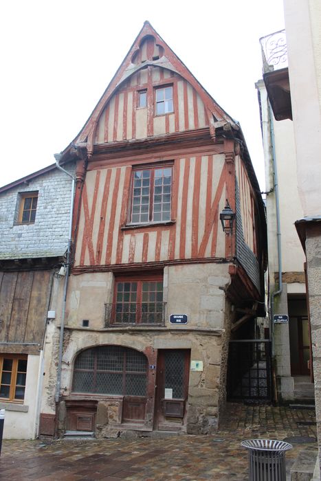 Maison, dite Maison des Maires : Façade sur rue, vue générale