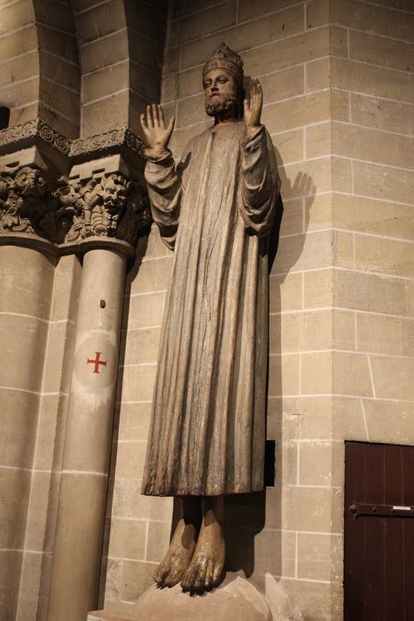 statue dite de Saint-Sauveur : Dieu le Père - © Ministère de la Culture (France), Médiathèque du patrimoine et de la photographie, diffusion RMN-GP