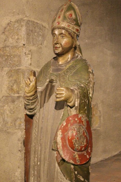 statue : Saint Bonaventure, vue partielle