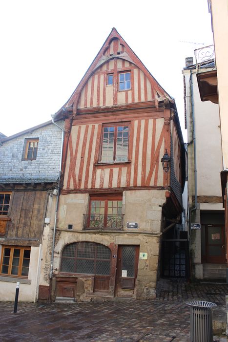 Maison, dite Maison des Maires : Façade sur rue, vue générale