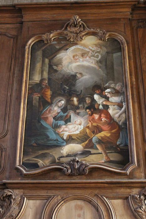 tableau : Adoration des bergers - © Ministère de la Culture (France), Médiathèque du patrimoine et de la photographie, diffusion RMN-GP