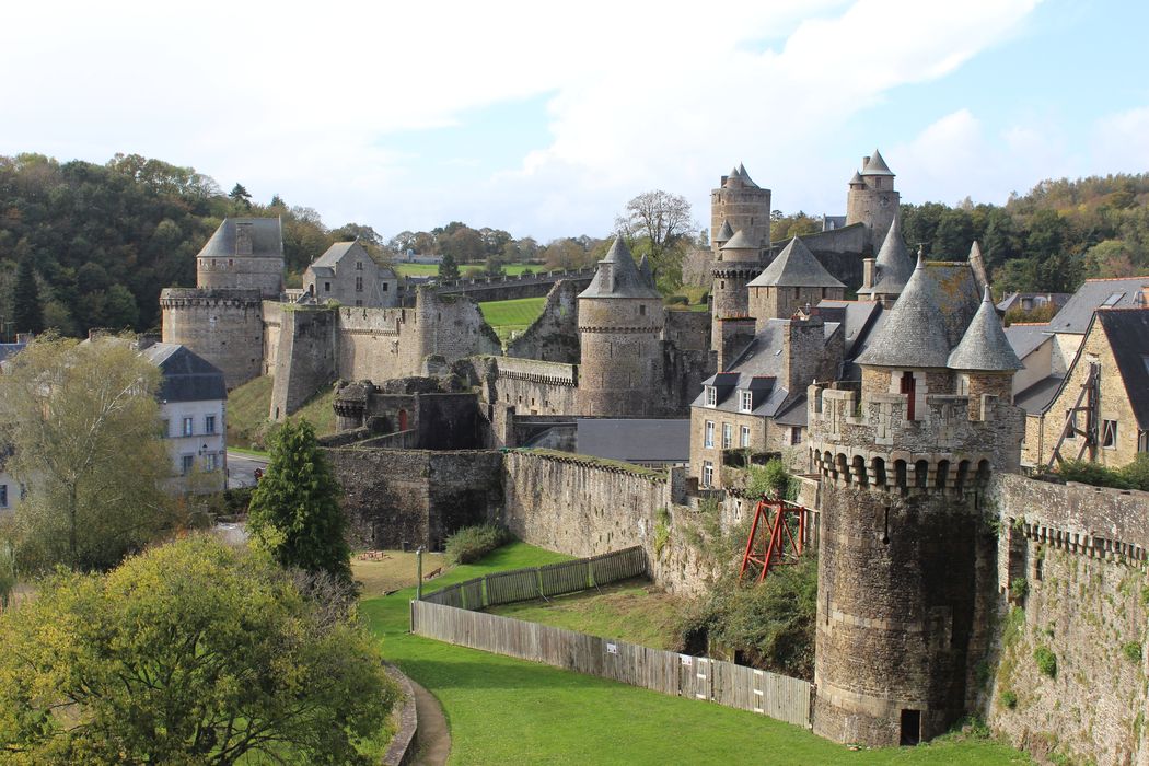 Château : Ensemble sud, vue générale