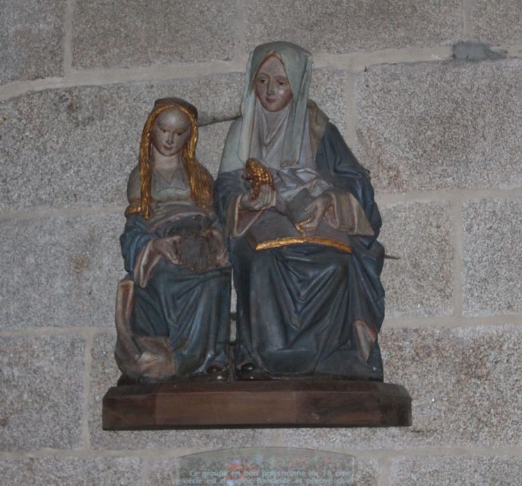 groupe sculpté : sainte Anne et la Vierge - © Ministère de la Culture (France), Médiathèque du patrimoine et de la photographie, diffusion RMN-GP