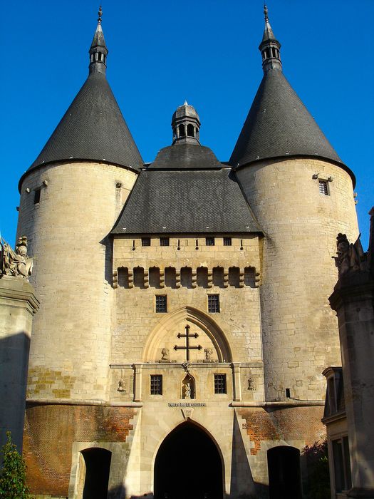 Porte de la Craffe : Elévation sud, vue générale