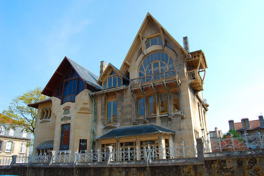 Villa Majorelle : Façade nord, vue générale