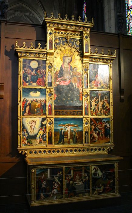 retable et autel de la Sainte-Vierge - © Ministère de la Culture (France), Médiathèque du patrimoine et de la photographie, diffusion RMN-GP