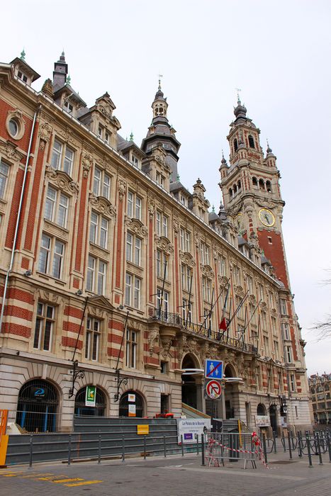 façade ouest, vue générale