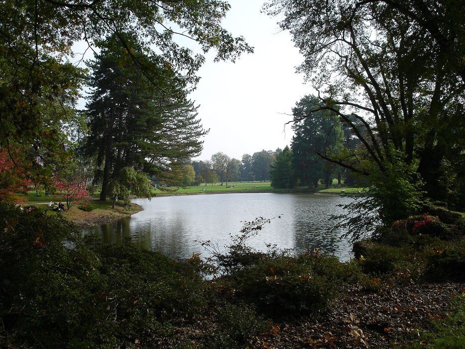 Château de Courson : Vue générale du parc