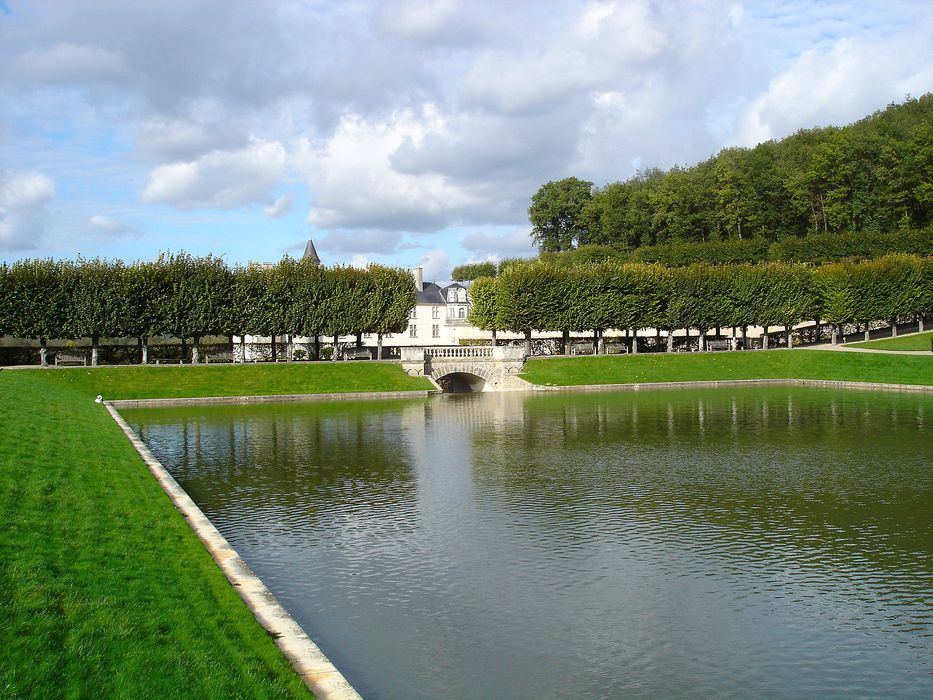 Château de Villandry : Jardin, vue partielle