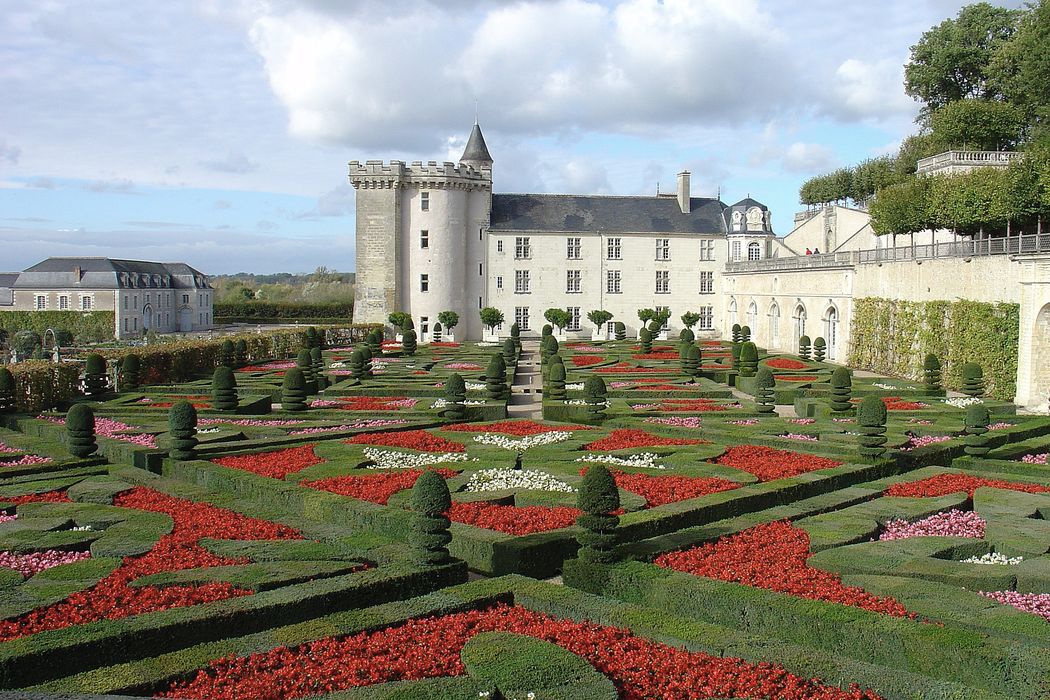 Château de Villandry : Jardin, vue générale