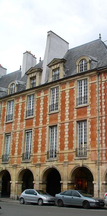 Ancien hôtel de l'Escalopier : Façade antérieure, vue générale