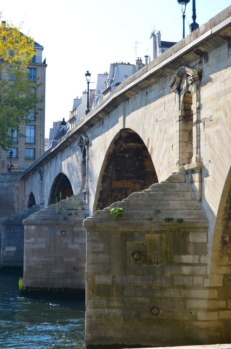 Pont Marie : Vue partielle, élévation est