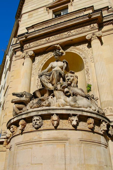 Fontaine Cuvier, vue générale