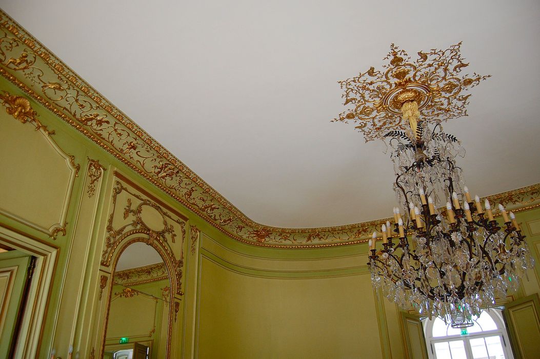 Hôtel de Gournay ou de Mortemart, dit aussi d'Aguesseau, d'Haussonville ou de Turigny : Salon, détail décoratif