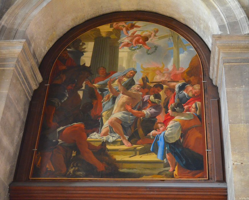 tableau : Le Martyre de saint Eustache