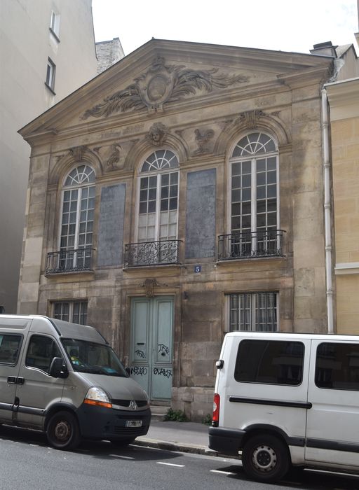 Pavillon (ancien) : Façade sur rue, vue générale