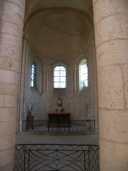 Eglise Saint-Jean de Montierneuf : Chapelle axiale, vue générale