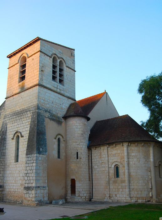 Eglise Saint-Germain (ancienne) : Chevet, vue partielle