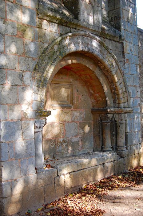 sarcophage, enfeu, plaque commémorative