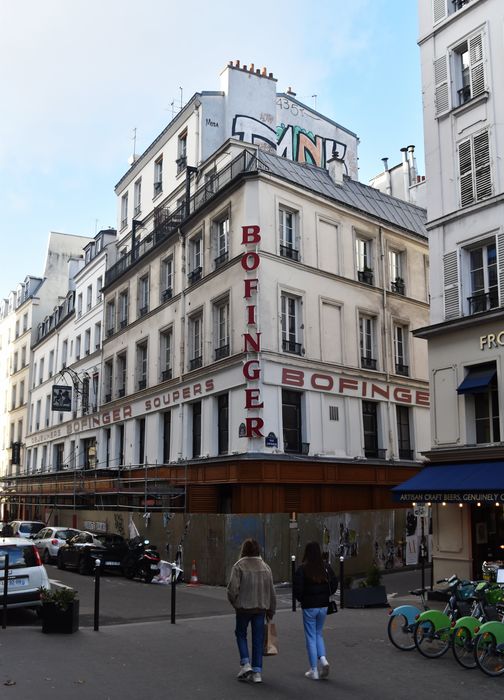 Brasserie Bofinger : Façade sur rues, vue générale