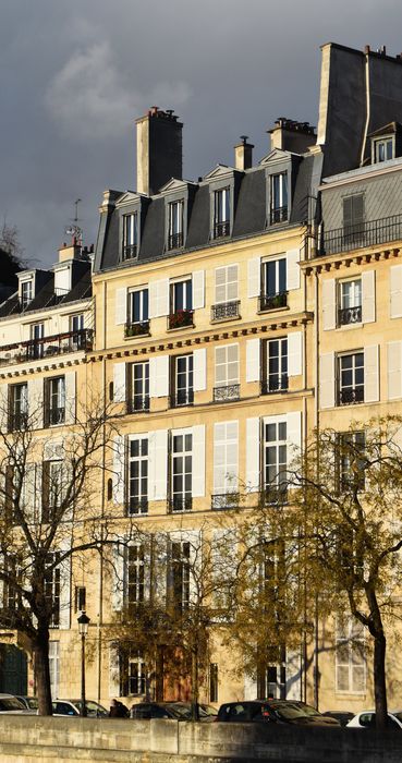 Hôtel Lefebure de la Malmaison : Façade sud, vue générale