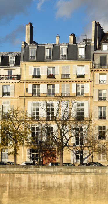 Hôtel Lefebure de la Malmaison : Façade sud, vue générale