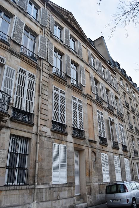 Ancien hôtel de Jassaud : Façade sur rue, vue partielle