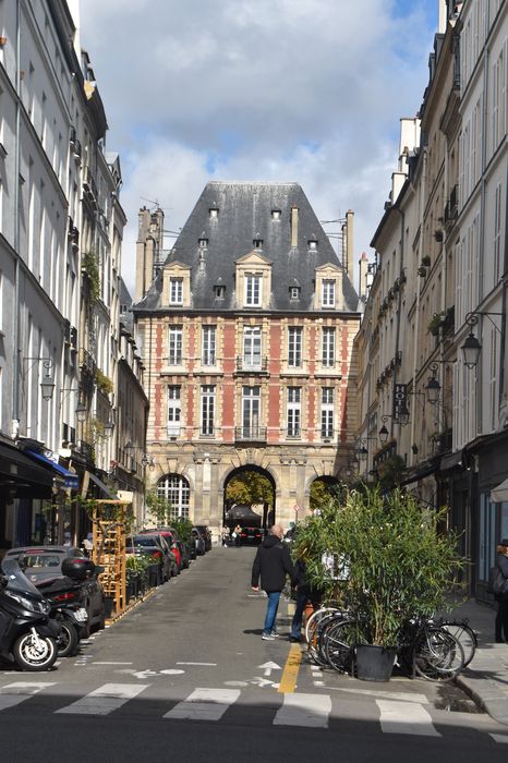 Pavillon du Roi : Façade sud, vue générale